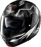 Nolan X-1005 Ultra Carbon Sandglas N-Com, opklapbare helm