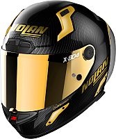 Nolan X-804 RS Ultra Carbon Golden Edition, integreret hjelm