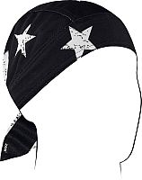 Zan Headgear Flydanna Micromesh Black & White Flag, bandana