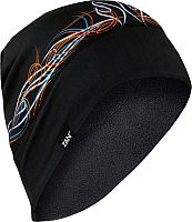 Zan Headgear SF Fleece Pinstripe Flame, helmet beanie