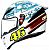 AGV K1 S Rossi Winter Test 2017, casco integrale
