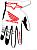 Alpinestars Honda Radar, Handschuhe
