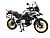 CrossPro Trail BMW F 750/850 GS, piastra antisdrucciolo