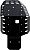 CrossPro Trail BMW F 750/800/850/900 GS, piastra antisdrucciolo