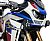 Denali Honda Africa Twin 1100 AS, support d'éclairage