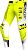 FXR Podium Gladiator MX HiVis, pantalones textiles