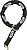 Abus 12KS120 8077, chain f. brake disk lock