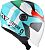 KYT D-City Colorful Leopard Replica Tricolore, open face helmet