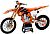 Newray KTM Red Bull 450 SX-F Chase Sexton (No 4), Modellmotorrad