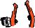 Acerbis 0025333 KTM/GasGas/Husqvarna, Protection de cadre X-Grip