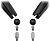 Ram Mounts M10-1.25 R/L / L-Arm, Kit Tough-Mirror