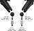 Ram Mounts M10-1.25/M10-1.5 / L-Arm, Kit Tough-Mirror