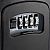 Oxford LK103, caja fuerte con llave