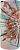 Zan Headgear Motley Tube SF Natural Tie Dye, multifunctional hea