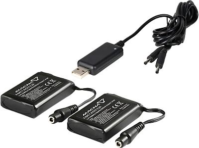 Macna E-Heat 7.4V 2.2A / USB, kit batería/cargador