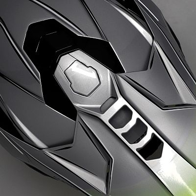 Acerbis Airstrike-X, motocross helmet (19/25)