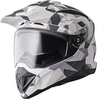 GMS-Moto Adventus Camo, casque d'aventure