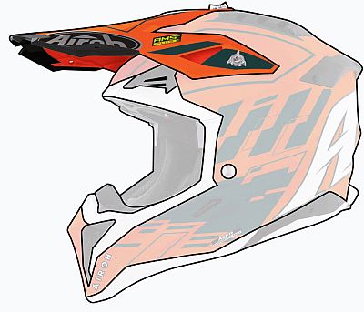 Airoh Aviator 3 Rampage, пик (2/4)