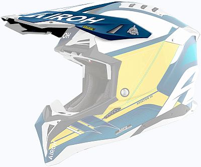 Airoh Aviator 3 Saber, peak