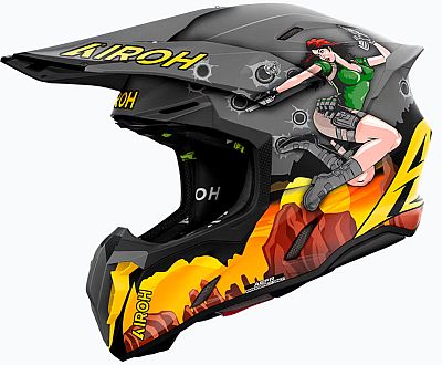 Airoh Twist 3 Adventure, casque de motocross