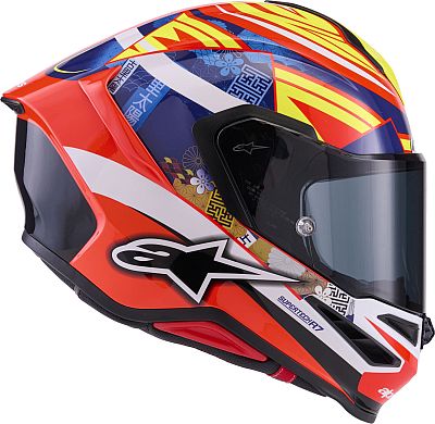 Alpinestars Supertech S-R7 Taiyo Furusato, интегральный шлем (5/8)