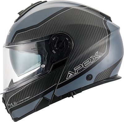 Apex MC500 Carbon Dolomites, flip up helmet