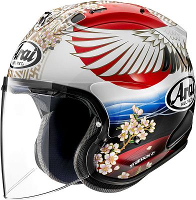 Arai SZ-R Evo Tsubasa, open face helmet