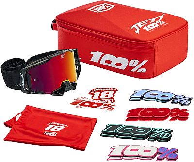 100 Percent Armega HIPER Jett Lawrence, Crossbrille verspiegelt