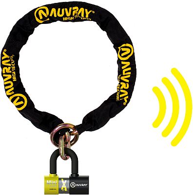 Auvray Xtrem Chain / Mini Alarm, chain lock w alarm