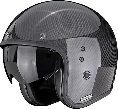 Scorpion Belfast II Carbon Solid, шлем с открытым лицом