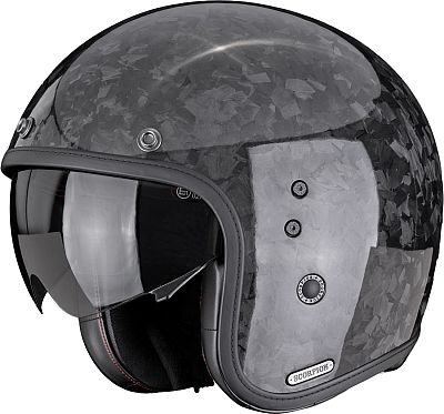 Scorpion Belfast II Carbon Onyx, шлем с открытым лицом