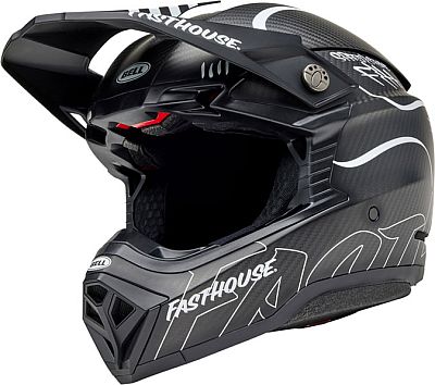 Bell Moto-10 Spherical MIPS Fasthouse Raven, casco de motocross