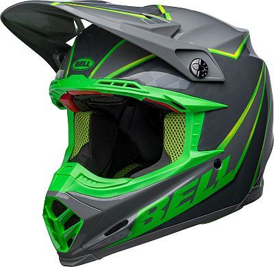 Bell Moto-9S Flex Sprite, casco cruzado