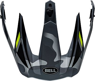 Bell MX-9 Adventure MIPS Alpine Camo, peak