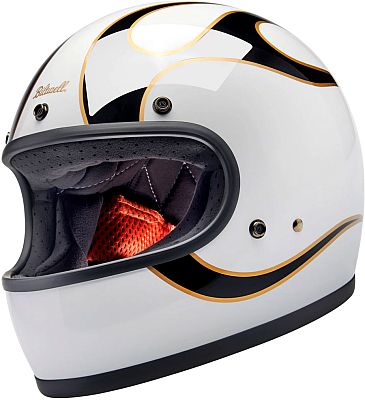 Biltwell Gringo Flames, Integralhelm
