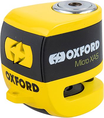 Oxford Micro XA5, bloqueo disco freno c. alarma