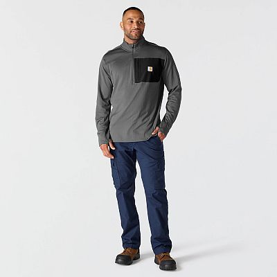Carhartt Force Half-Zip, T-Shirt langarm (20/24)