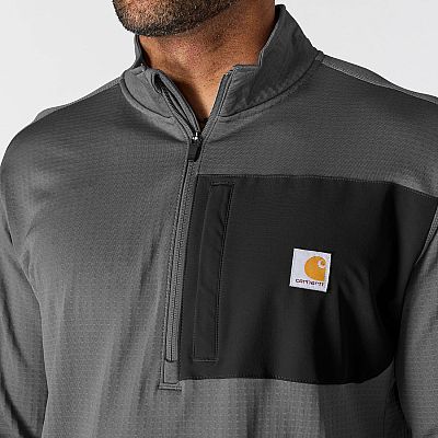 Carhartt Force Half-Zip, T-Shirt langarm (23/24)