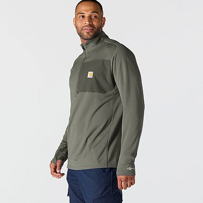 Carhartt Force Half-Zip, T-Shirt langarm (10/24)