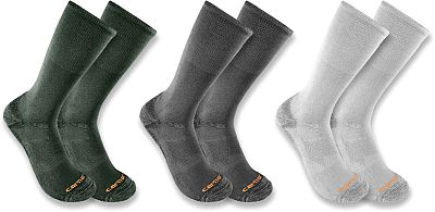 Carhartt Midweight Tencel Comfort Crew, носки 3 шт.