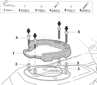 Shad Click System, mount (86/194)