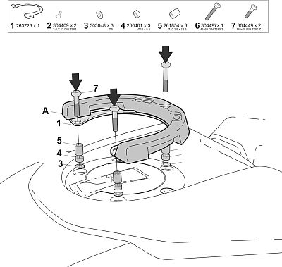 Shad Click System, mount (88/194)