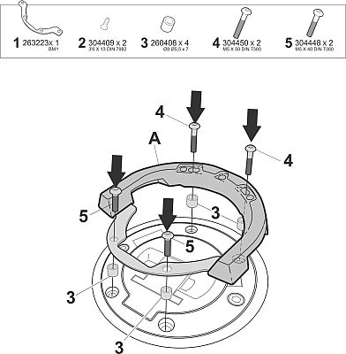 Shad Click System, mount (61/194)