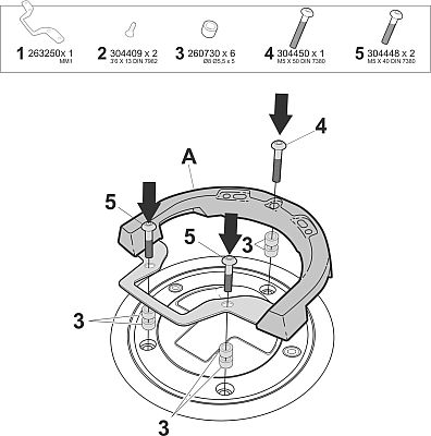 Shad Click System, mount (67/194)