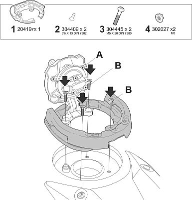 Shad Click System, mount (69/194)