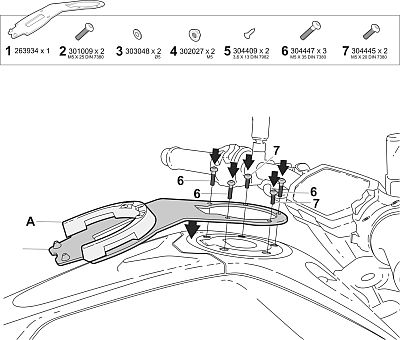Shad Click System, mount (73/194)