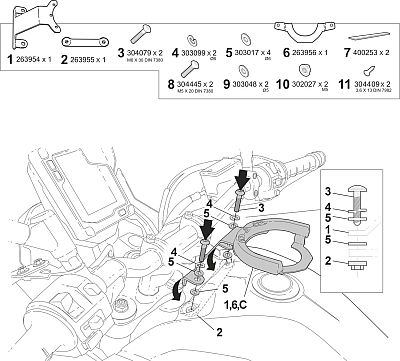 Shad Click System, mount (75/194)