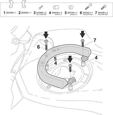 Shad Click System, mount (76/194)