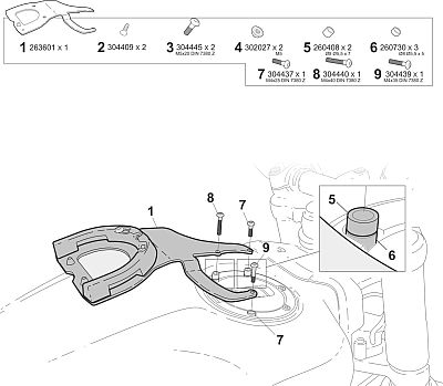 Shad Click System, mount (82/194)