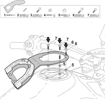Shad Click System, mount (83/194)